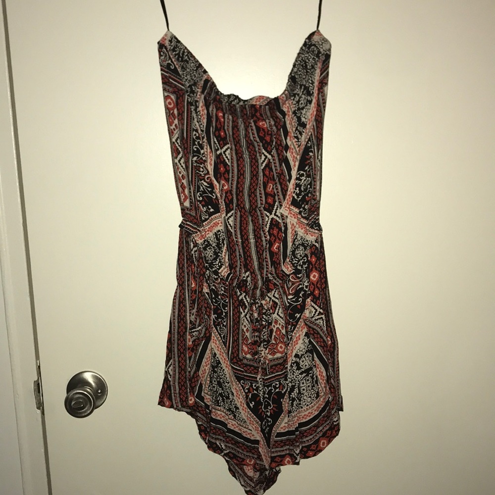 Strapless romper (small)